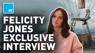 Felicity Jones Talks Strong Female Leads in quotThe Aeronautsquot  Exclusive Interview [upl. by Edobalo]