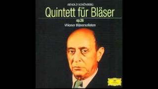 Schoenberg Wind Quintet op26 III Etwas langsam [upl. by Cappello208]