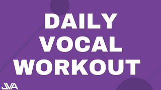 Daily Singing Exercises For An Awesome Voice [upl. by Terriss58]