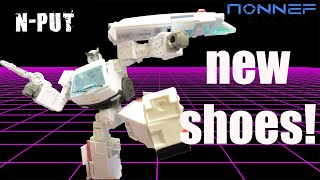 Nonnef Productions Foot upgrade kit for Earthrise Ratchet [upl. by Aney406]