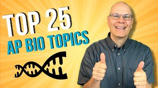 Score Big 25 MustKnow Topics for the AP Bio Exam [upl. by Ginni]