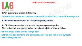 Introduction Of QPSKहिन्दी [upl. by Anaiek]