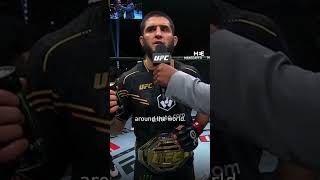 Islam Makhachev refuses to celebrate after UFC 294 victory in solidarity with Palestine [upl. by Mlawsky]