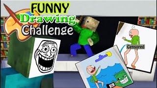 DRAWING Challenge  Minecraft Animation [upl. by Nekciv570]