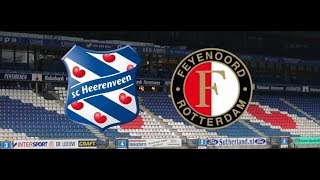 SC HEERENVEEN VS FEYENOORD LIVE MET DE VOETBALCOMMENTATOR 215 [upl. by Attelliw]