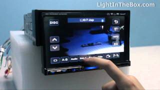 Car DVD Player From LightInTheBox [upl. by Anifesoj]