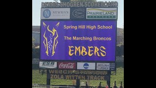 Spring Hill High School Band  Emporia Marching Festival  10092024 [upl. by Eillod949]