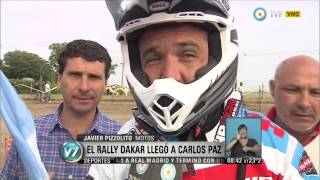 Visión 7  Dakar 2015 El Rally llegó a Carlos Paz [upl. by Rolat]