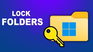 HOW TO LOCK A FOLDER IN WINDOWS 11 [upl. by Niattirb]