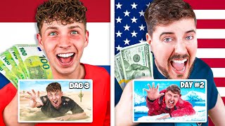 Every YouTuber Who Tried Copying MrBeast Worldwide [upl. by Chelsae]