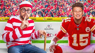 Playing Wheres Waldo at the NFL Playoffs [upl. by Auqenes]