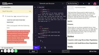 Learn HTML with Codecademy Introduction to HTML Part 2 [upl. by Benedetto]