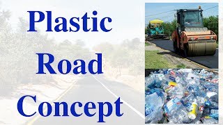 Process of Plastic Road Construction [upl. by Lamhaj]