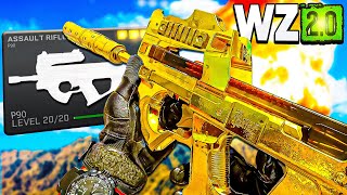 the NEW P90 class setup has the BEST KD on Warzone [upl. by Bunce298]