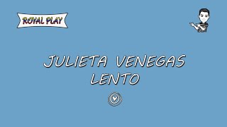 Lento  Julieta Venegas Karaoke [upl. by Bernelle]