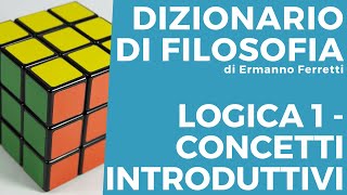 Corso di logica 1  Concetti introduttivi [upl. by Chapman]