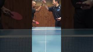 We Both Served the Unreturnable Backspin Table Tennis Serve [upl. by Anitroc]