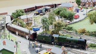 Giggleswick pulling LMS coaching stock No Narration 4K Widescreen [upl. by Leupold]