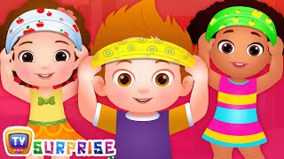 Head Shoulder Knees amp Toes  ChuChu TV Surprise Eggs Learning Videos [upl. by Reinhardt181]