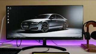 34 INCH LG Monitor Setup [upl. by Ivzt]