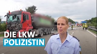 Die LKWPolizistin der Autobahnpolizei  Unfälle Gaffer und rollende Zeitbomben  SWR Mensch Leute [upl. by Itsuj]