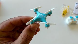 Worlds Smallest NANO Drone Cheerson CX10 Review  Setup Flight Test Pros amp Cons [upl. by Alithea279]