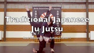 54 JuJutsu Techniques  Self Defence Syllabus  Traditional Japanese Ju Jutsu Ryu [upl. by Lyndon]