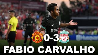 Fabio Carvalho will SHOCK the EPL at Brentford│Every Touch│Every Goal│PreSeason│Liverpool v Man Utd [upl. by Nnaik563]