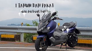 1 Tahun dah pakai Maxsym TL 500 ni [upl. by Ocihc]