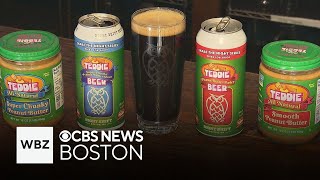 Peanut butter beer 2 Massachusetts companies team up to make it happen [upl. by Concordia]