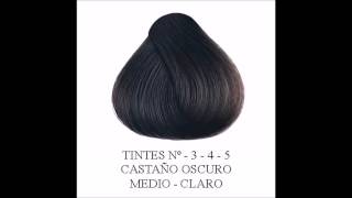 Como teñir el pelo con tintes colores castaño castaño claro y castaño oscuro [upl. by Leirvag]