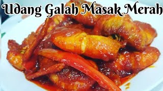 Resepi Udang Galah Masak Merah [upl. by Merwin495]