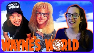 WAYNES WORLD Movie Reaction FIRST TIME WATCHING [upl. by Tray]