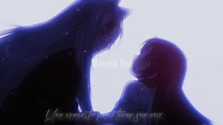 Uncover x SuisMoi AMV French Nightcore Stone x Lyrics [upl. by Mordy783]