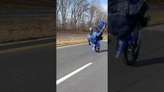 Yz125 raw bip explore wheeliesfordays dirtbike wheeliefactory bikelife sharefypsupport [upl. by Itsyrc]