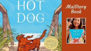 Hot Dog by Doug Salati Caldecott Medal Award Winner Interactive Read Aloud Video [upl. by Prochoras]