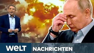 UKRAINEKRIEG Debakel für Putin quotSehr hohe Verlustequot Das PanzerDesaster der Russen  WELT Stream [upl. by Allimac]