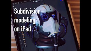 Helmet 3d modeling on iPad Process Forger Application [upl. by Nogem]