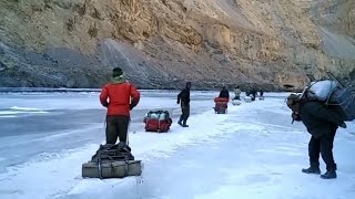 Chadar Trek Zanskar Ladakh  Thrilling Walk on the Frozen River  Planet Ladakh [upl. by Flower]