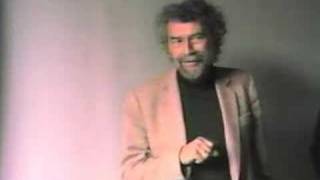 Alain RobbeGrillets lecture  part 9 of 10 [upl. by Yesdnil]