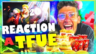 REACTION A TFUE MANGIANDO MC DONALD [upl. by Aremus]