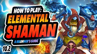 How to Play Elemental Shaman  Beginners Guide  Wow 102 Dragonflight World of Warcraft PvP [upl. by Lorenzo206]