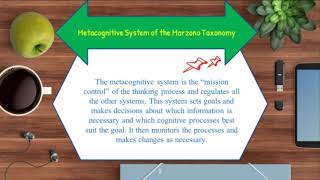 MARZANO TAXONOMY  METACOGNITIVE SYSTEM [upl. by Saddler]