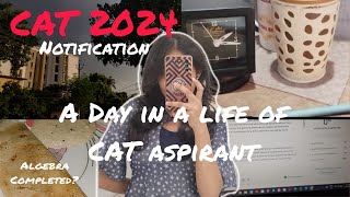 Study Vlog 📚  CAT 2024 Notification is out CAT Examcat2024 Studyvlog catexam [upl. by Lodmilla43]