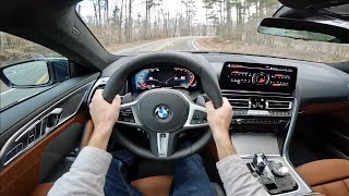 2024 BMW 840i xDrive Coupe POV Drive Impressions and ASMR [upl. by Melisse]