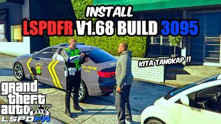 CARA INSTALL MOD POLISI LSPDFR GTA 5 V168 BUILD 3095 CHOP SHOP GTA 5 LSPDFR [upl. by Tomlinson269]