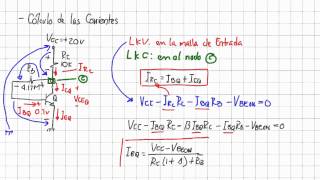 132 Polarización del BJT por Resistencia de Base en Retroalimentación [upl. by Twitt]