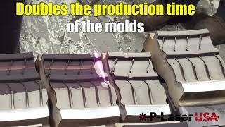 Laser Cleaning Tire Molds for Automotivemp4 [upl. by Skantze722]