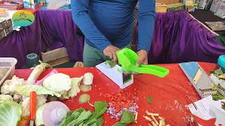 Combo Vegetable amp Fruit Chopper  Cutter  Slicer  Grater  Peeler👍 [upl. by Aitnwahs]