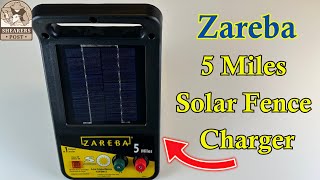 Review of the Zareba 5 Miles Solar Electric Fence Energizer Charger Is it Any Good [upl. by Yriek307]